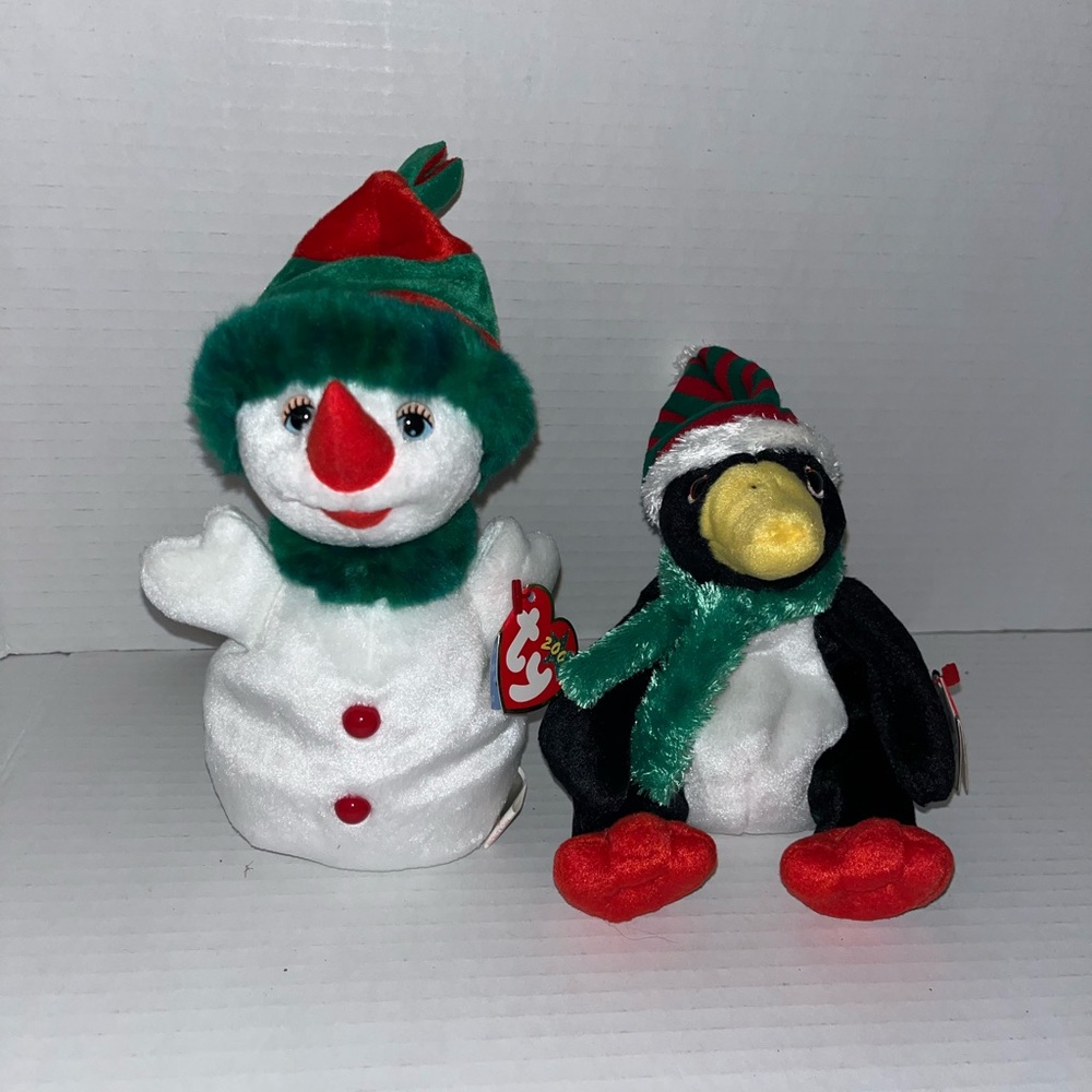 TY Christmas beanie babies year (2000)
